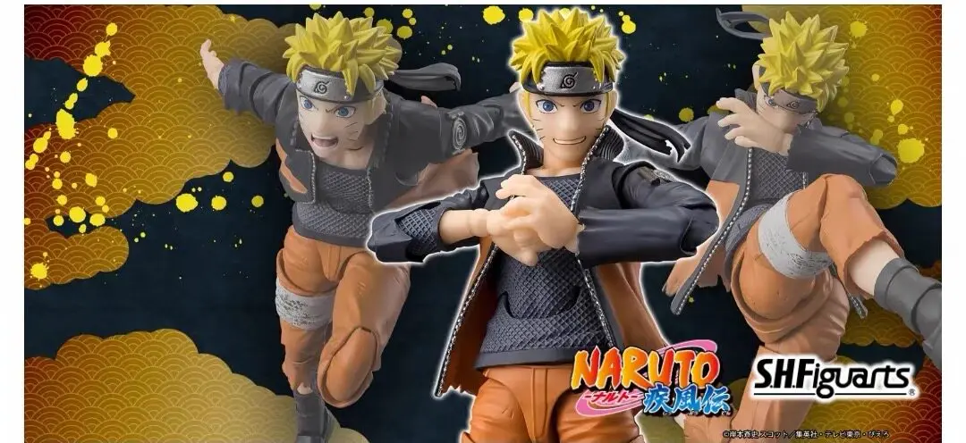

Bandai Shf Naruto Uzumaki Power Of Collected Thoughts Completed Articulated Action Figure Japanese Version For Anime Collectors