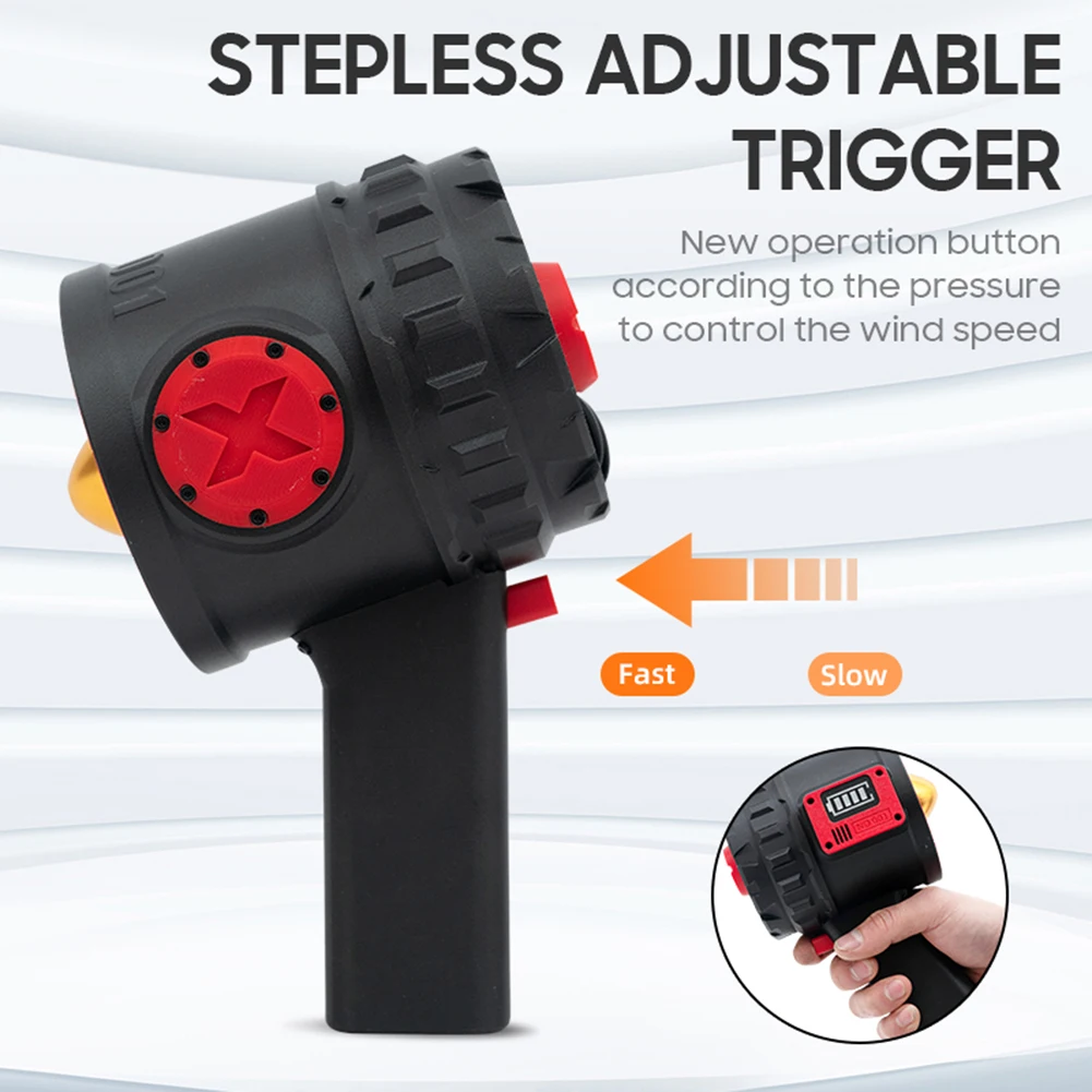 NEW Mini Turbo Violent Fan 5KG Thrust Powerful Blower Brushless Motor Turbo Violent Fan High Power Dust Blower Thor Hammer 2 X90