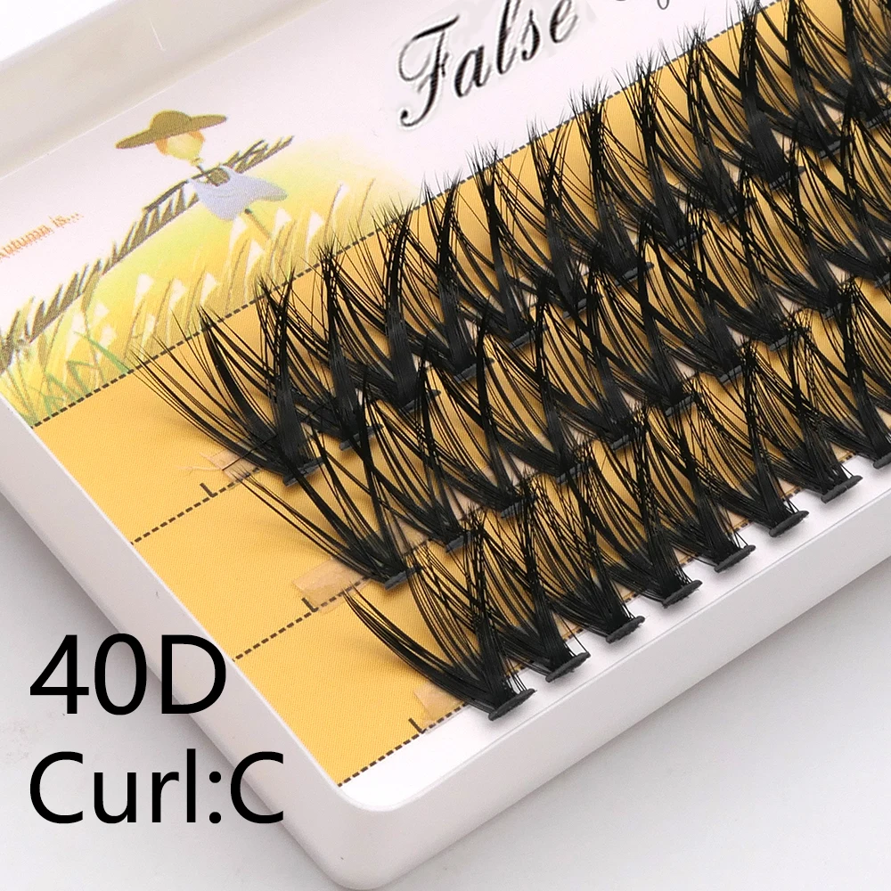Wimpern Cluster 20D/30D Nerz Wimpern Natürliche Wimpernverlängerung Einzelne Wimpern 60pcs/box Soft Box gefälschte Wimpern Wimpern Großhandel – Detail 5