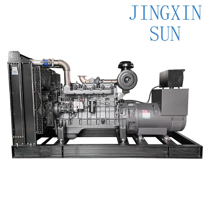 Wooling power diesel engine, all-copper brushless full power generator 200-1000KW generator set
