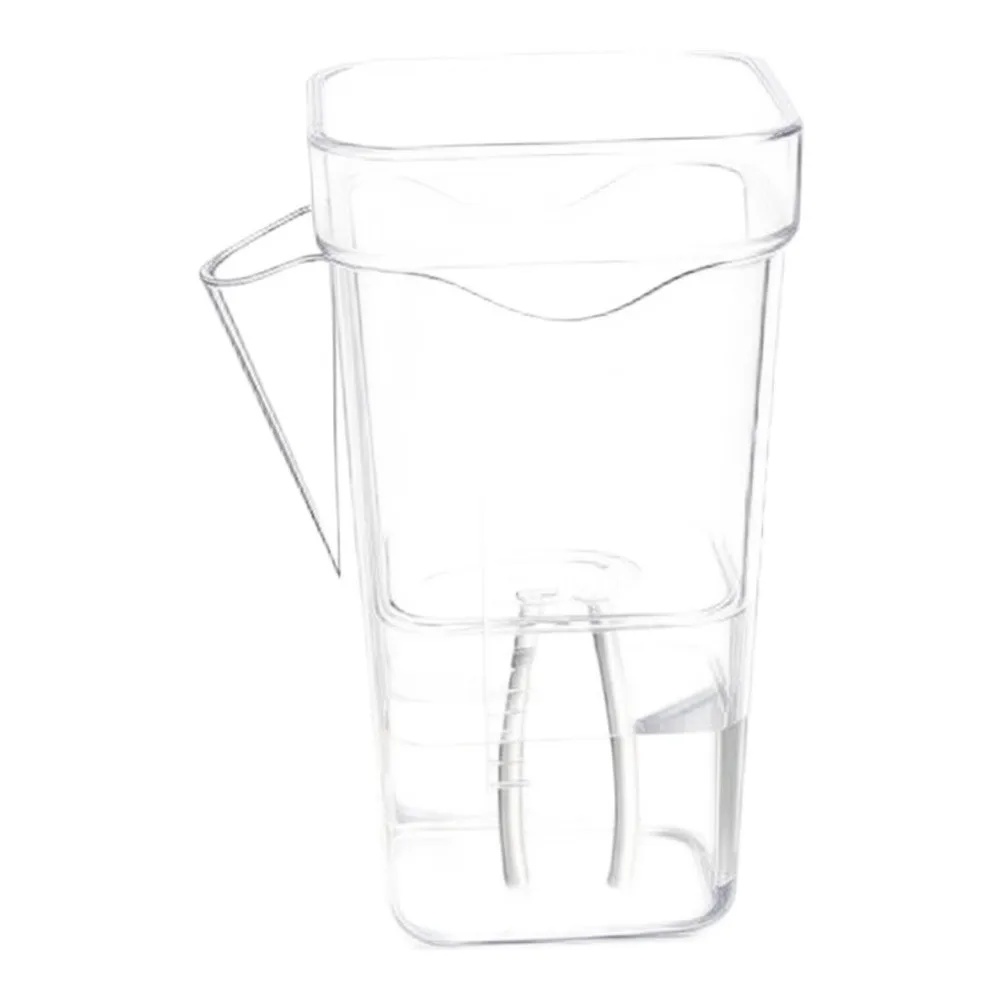 10pcs Self Watering For Indoor Plant Pots with Side Refill Opening Dual Layer Transparency and Frosted Plant Labels