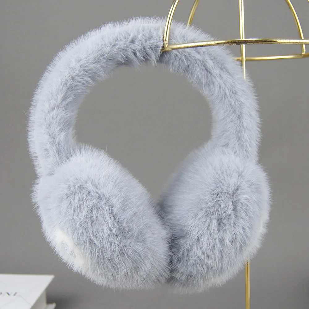 الشتاء في الهواء الطلق رائجة البيع وهمية فرو المنك غطاء للأذنين الفاخرة النساء الدفء وهمية فرو المنك غطاء للأذنين فتاة الشتاء حماية الأذن