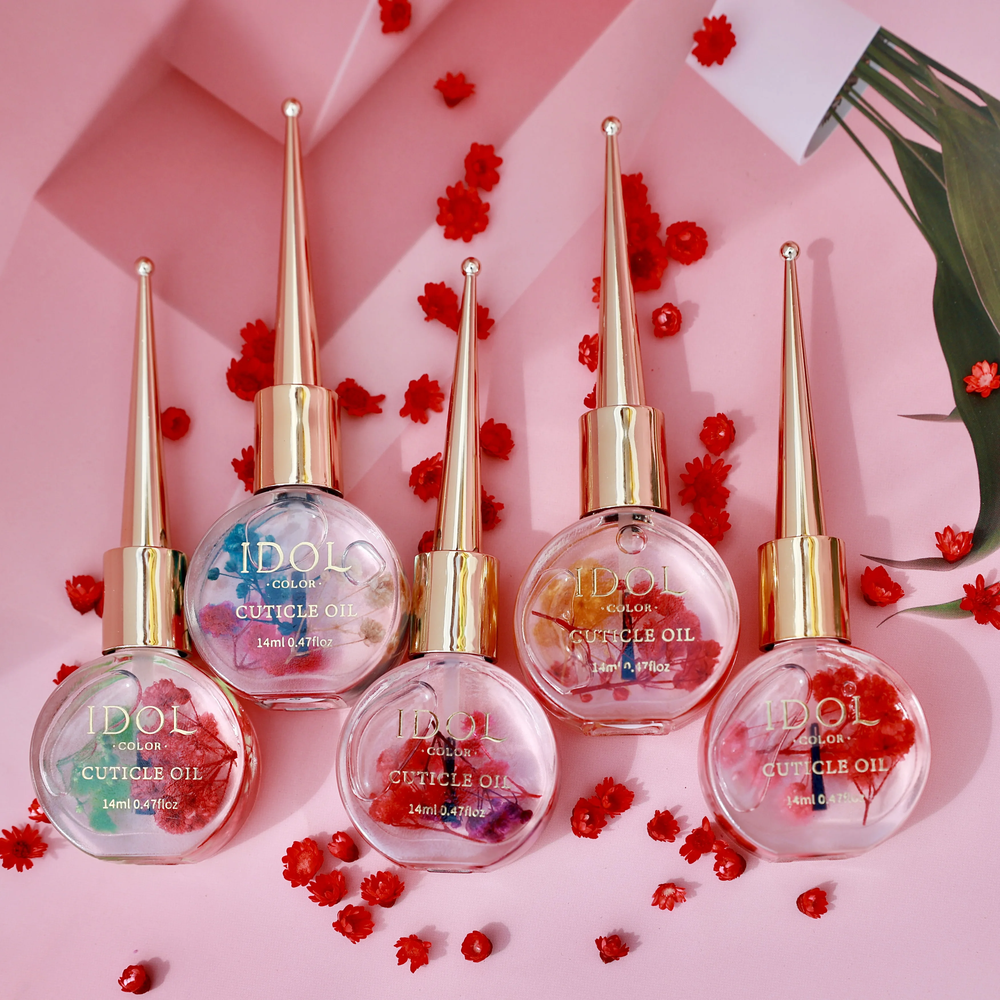 IDOL COLOR Nagel- und Nagelhautöl, macht Nagelhaut weich, repariert Trockenheit und Rauheit, Nagelpflege-Essentials |   Elegante Verpackung