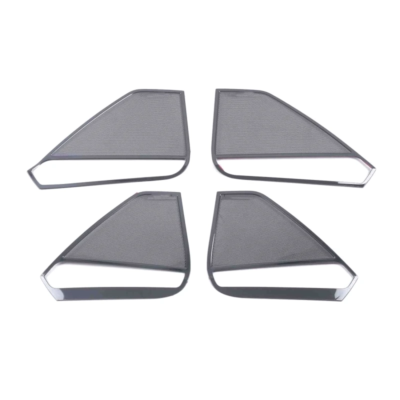 For Volkswagen Tiguan MK2 2017-2021 2022 Interior Loudspeaker Cover Door Speaker Trim Sound Decorating Molding Car Accessories