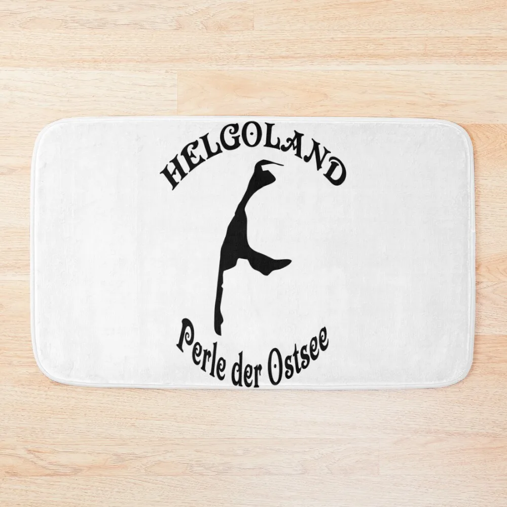 Heligoland / Sylt - Pearl of the Baltic Sea Bath Mat Bathroom Carpet Set Slip-Resistant Mat