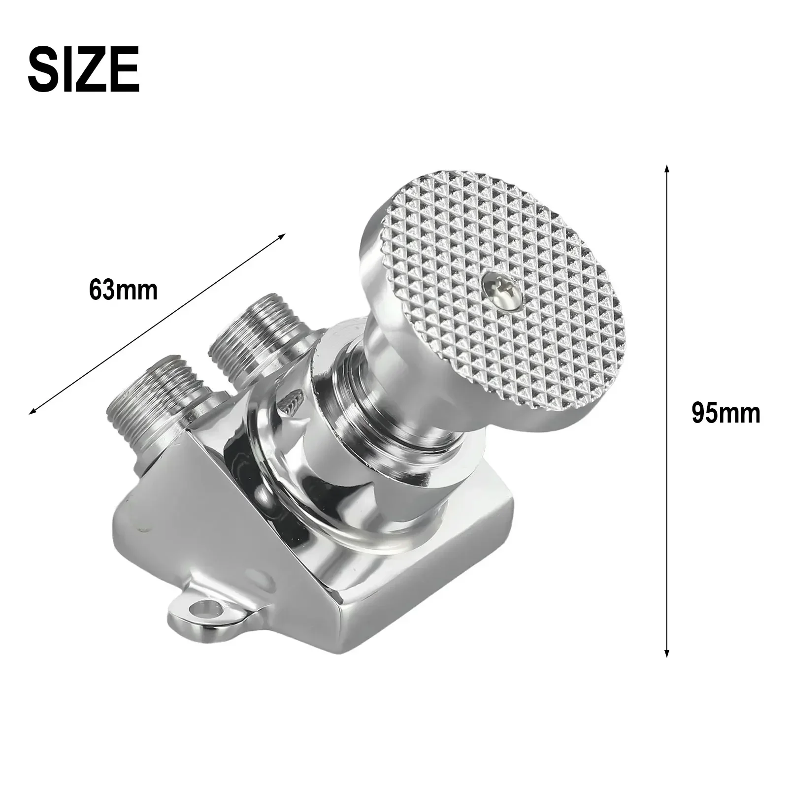 Parts Foot Pedal Tap Public Place Replacement Silver Tread Faucet Washing Hand Device Water Saving Accessories