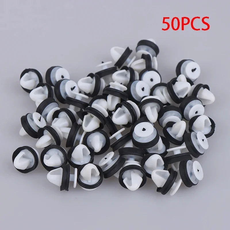 50Pcs Car Door Inner Guard Clips For Ford Transit Side Moulding Door Body Trim Panel Clips 2014 On 4th Generation Auto Fastener