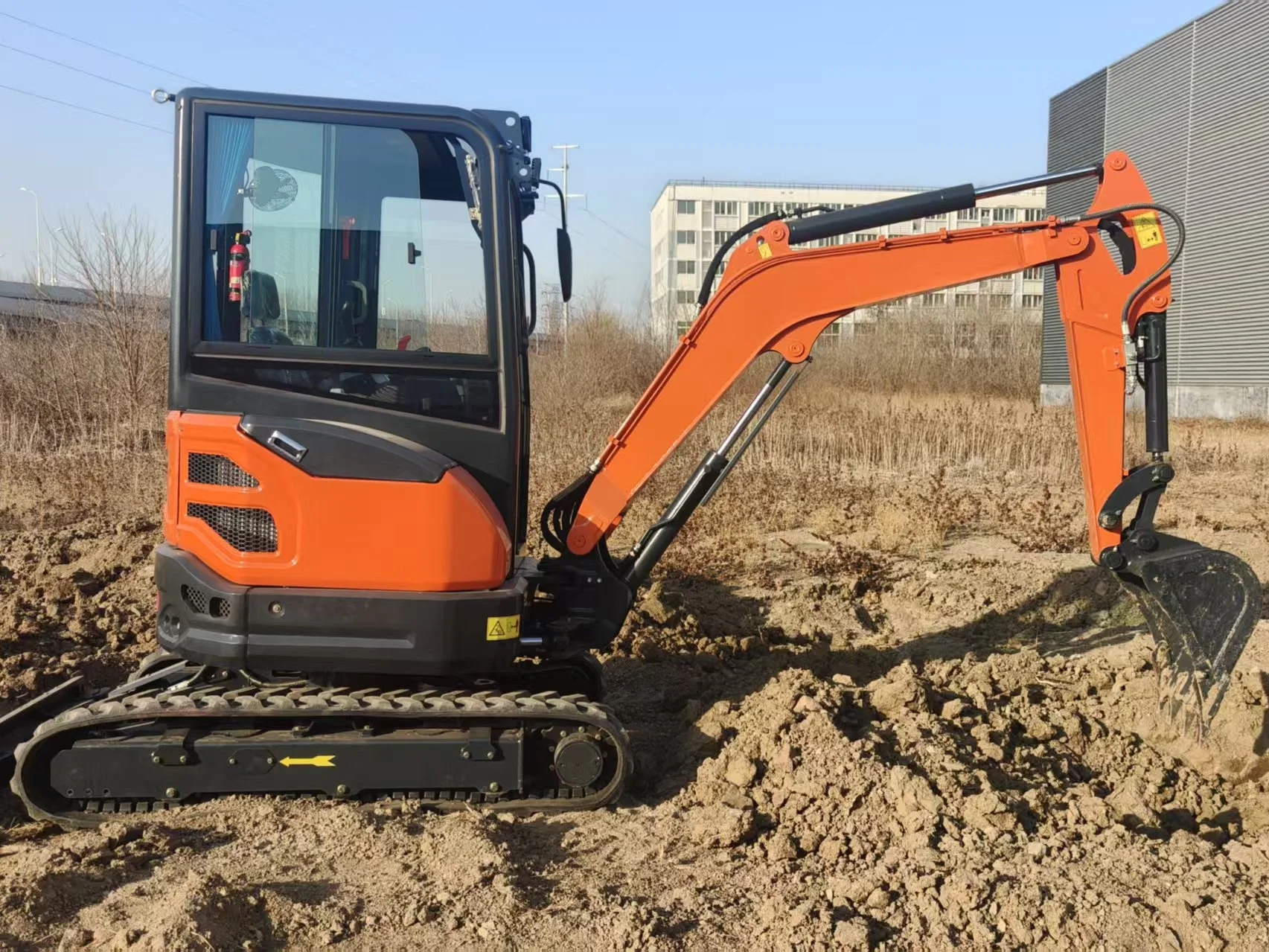 China Excavator 2.5 Ton 3 ton Digger Mini Hydraulic Excavator Mini bagger Free Shipping Digger Yanmar Small excavator Customiz