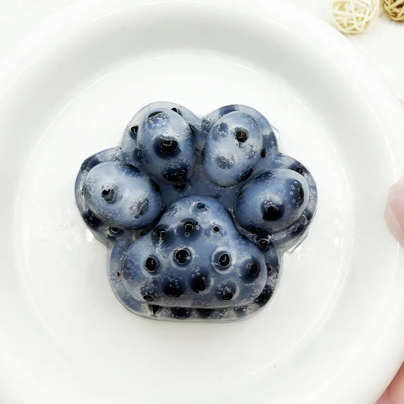 Nuova Zampa di Gatto Spremere Brufoli Giocattoli di Decompressione Divertente Spremere Zampa di Gatto Compulsione Giocattoli di Sfiato Spettrale Alleviare Lo Stress Agitarsi Giocattoli