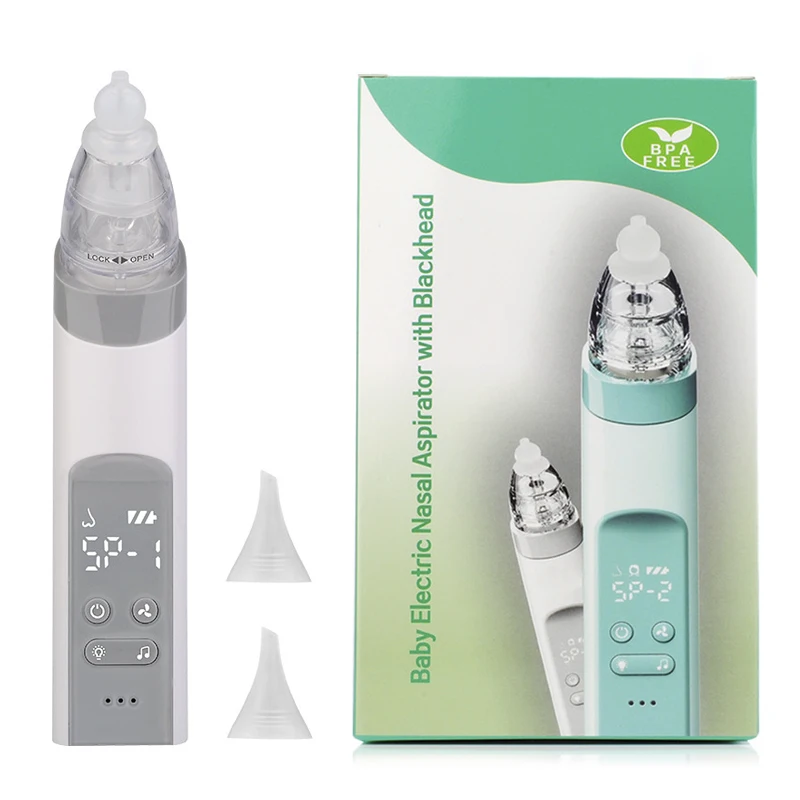 Aspirateur nasal réglable pour bébé, nettoyeur antarctique pour nouveau-né, outil de perméabilité de l'herbe