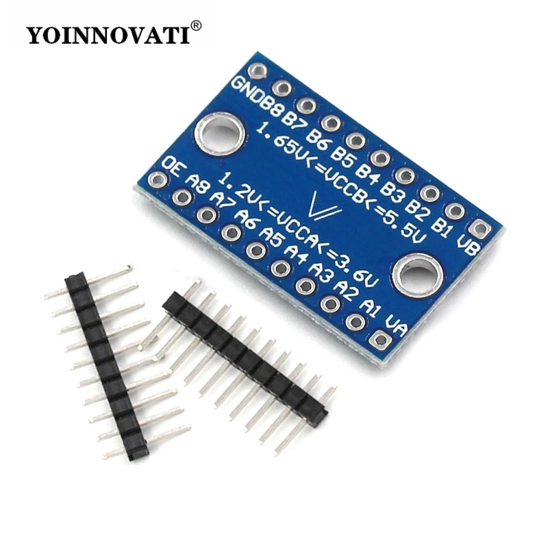 3.3V 5V TXS0108E 8 Channel Logic Level Bi-directional Converter Module TXB0108 Mutual Convert Module TXS0108