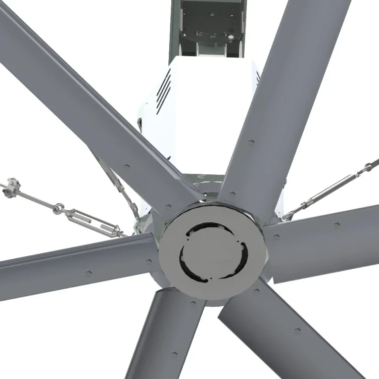 24ft hvls ac ceiling fan fan factories in china big size air blower fan YY-BS7.3A HVLS industrial gym