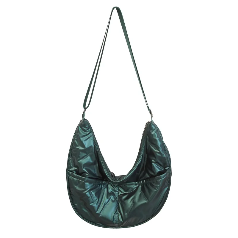 

Crossbody Bag for Women Retro Slouchy Style Dumpling Design with Large Capacity for Commuting Casual Daily Use Shoulder