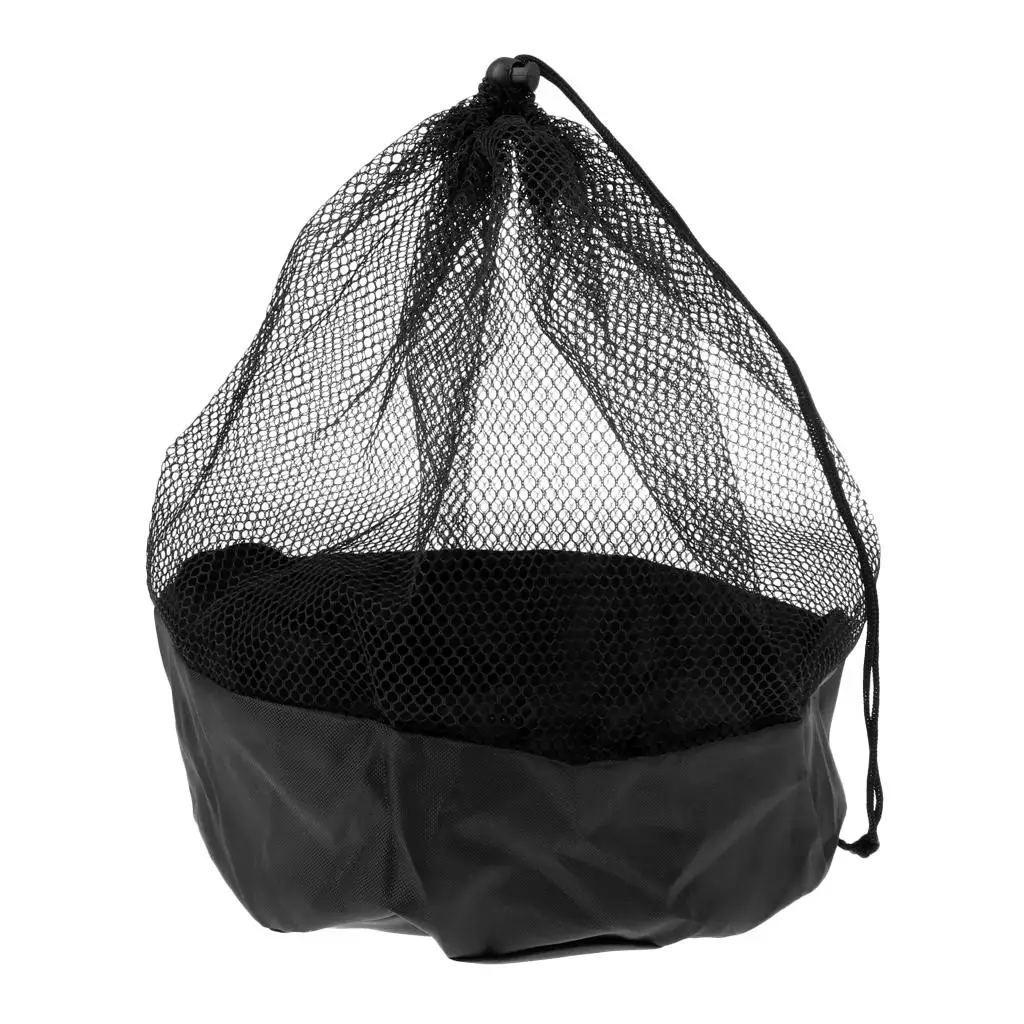 Bolsa de transporte de conos de fútbol, bolsa de almacenamiento de malla para balón de fútbol, juguetes de playa y