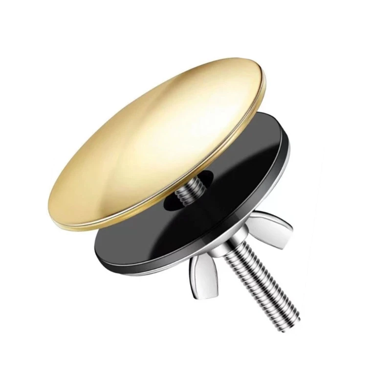 Tapa orificio para fregadero confiable, tapón acero inoxidable, tapón orificio para grifo fregadero versátil, 3
