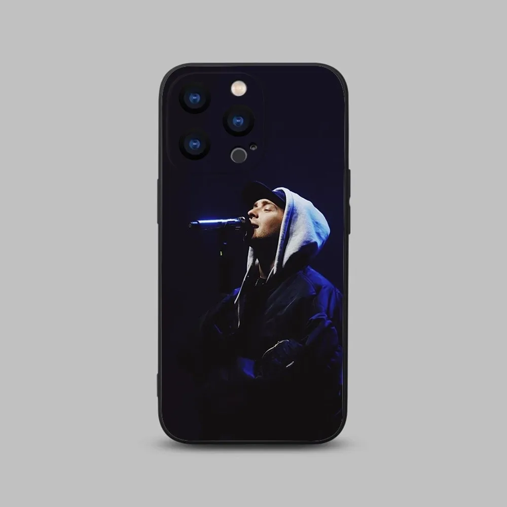 Rapper Egor Kreed Phone Case For iPhone 15,14,13,12,11 Plus,Pro,Max,XR,XS,X,7,8 Plus,SE,Mini Black Silicone Soft