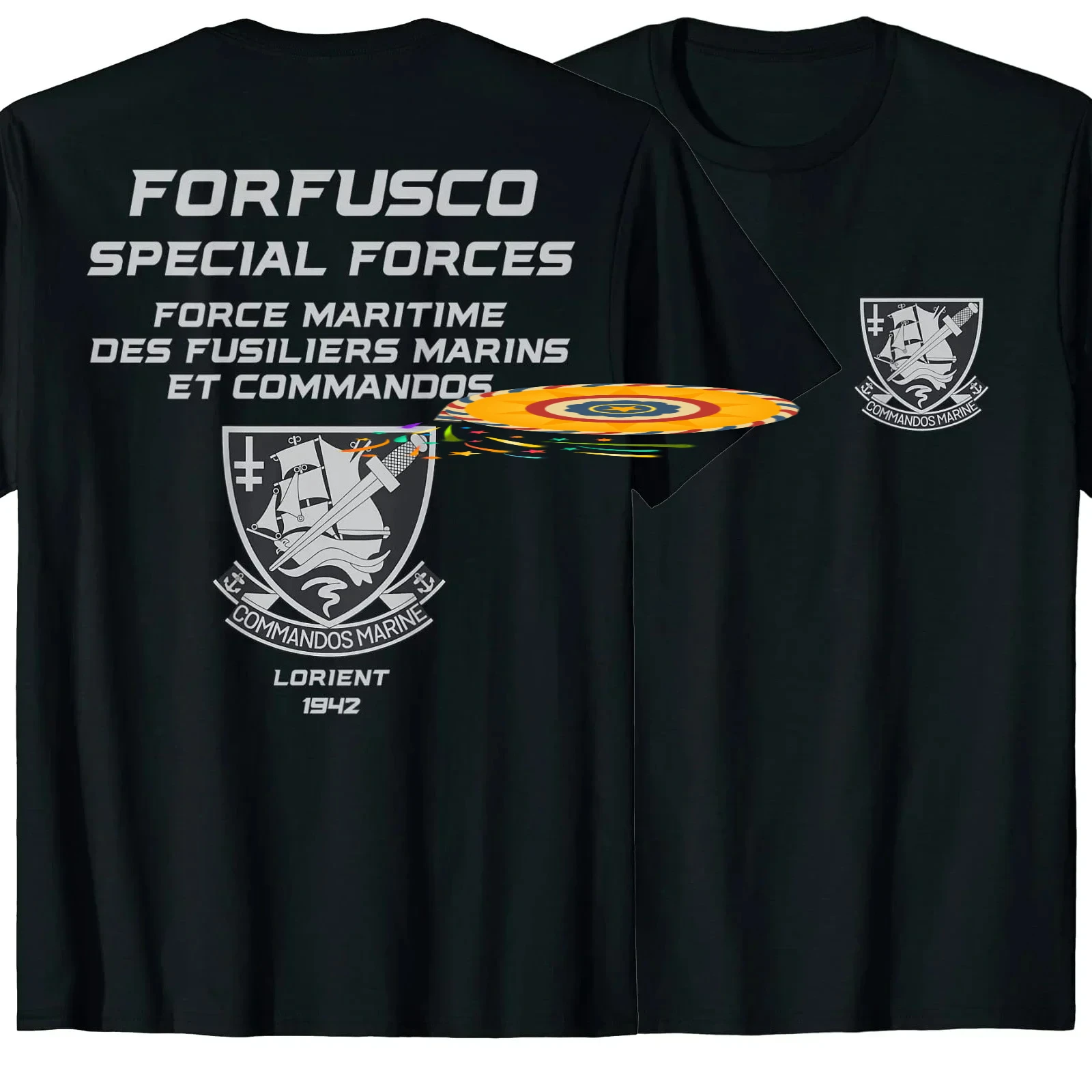 French Military Special Force Counter Terrorism T-Shirt 100% Cotton O-Neck Short Sleeve Summer Casual Mens T-shirt Streetwear