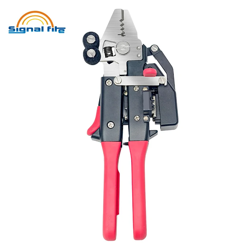 New MC-16C Cutting and Peeling Integrated Knife 11-in-1 Fiber Optic Stripping Miller Pliers Professional FTTH Fiber Networks Too