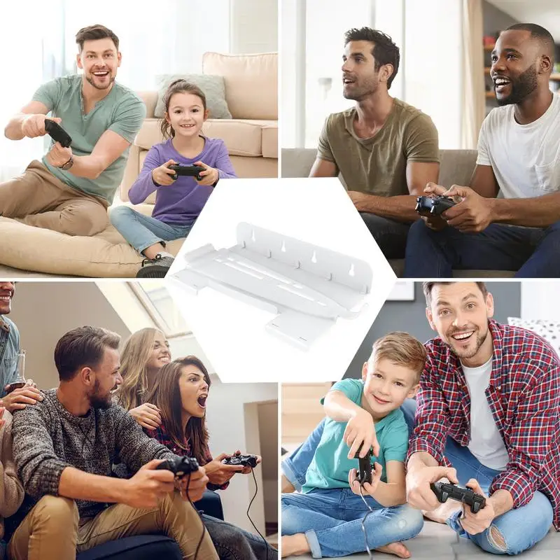 Game Console Rack Wall Mounted Wall Floating Shelf Heat Dissipation Wall Floating Shelf Wall Mounted Floating Stand Modern Wall