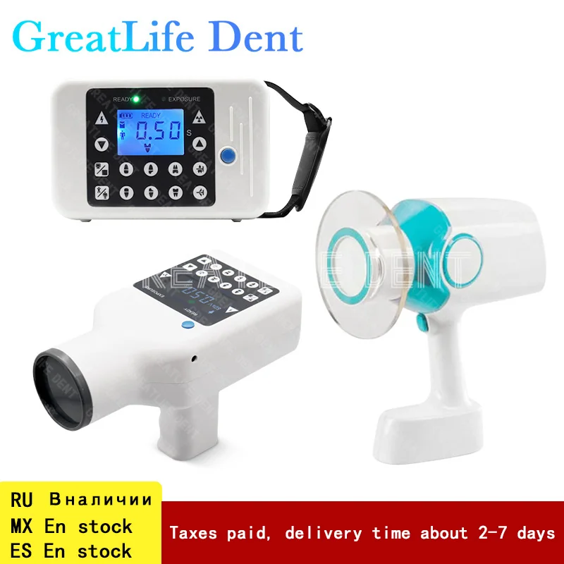 Greatlife Portable Dental X Ray Camera High Frequency X Ray Unit With RVG Image Sensor Dental X-ray Machine for Dental Clinic