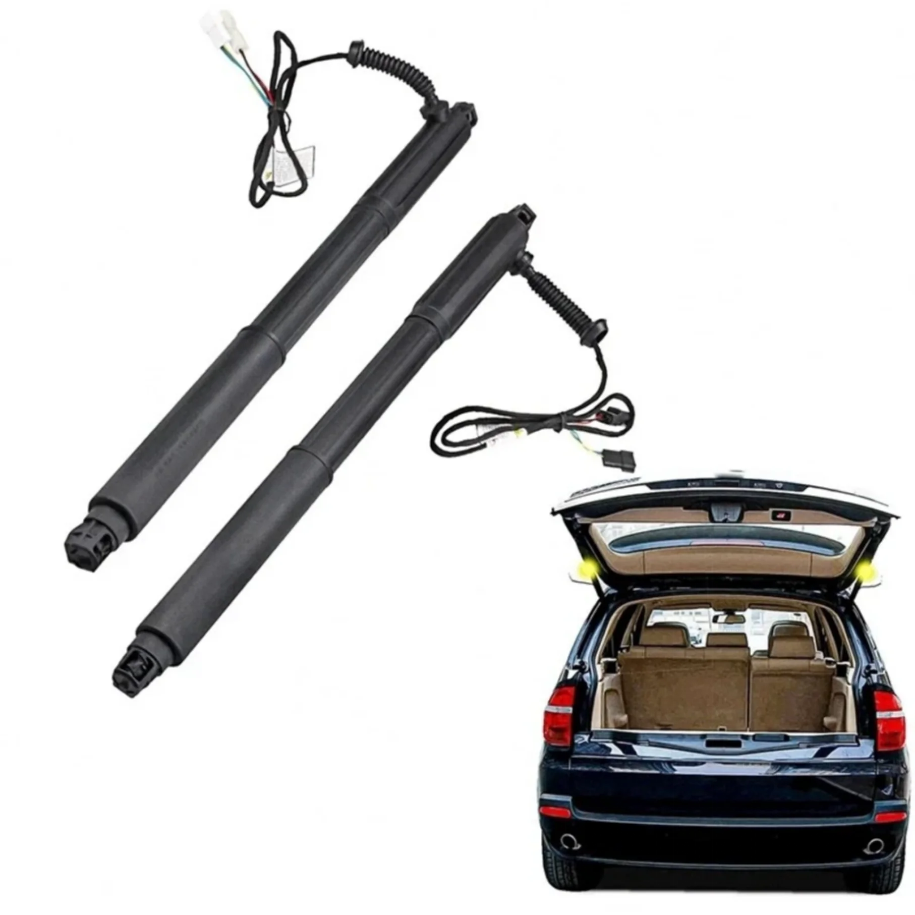 51247332695 51247332696 Left and Right Electric Trunk Support Rod For 2007 2008 2009 2010 2011 2012 2013 BMW X5 E70 E70LCI
