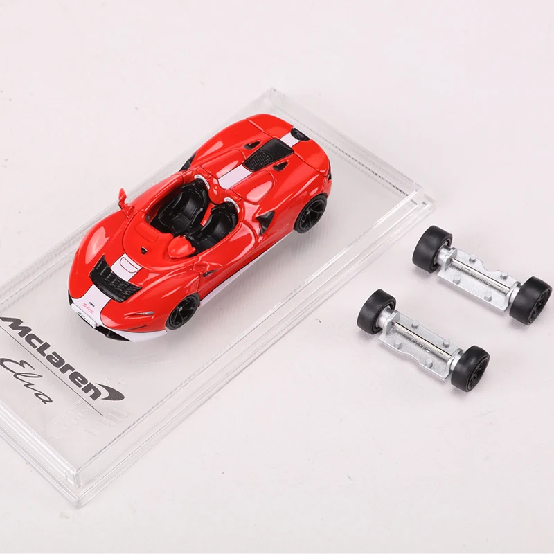 On sale CM Model 1:64 Elva Diecast Model Car Blue And Gray Spot stock