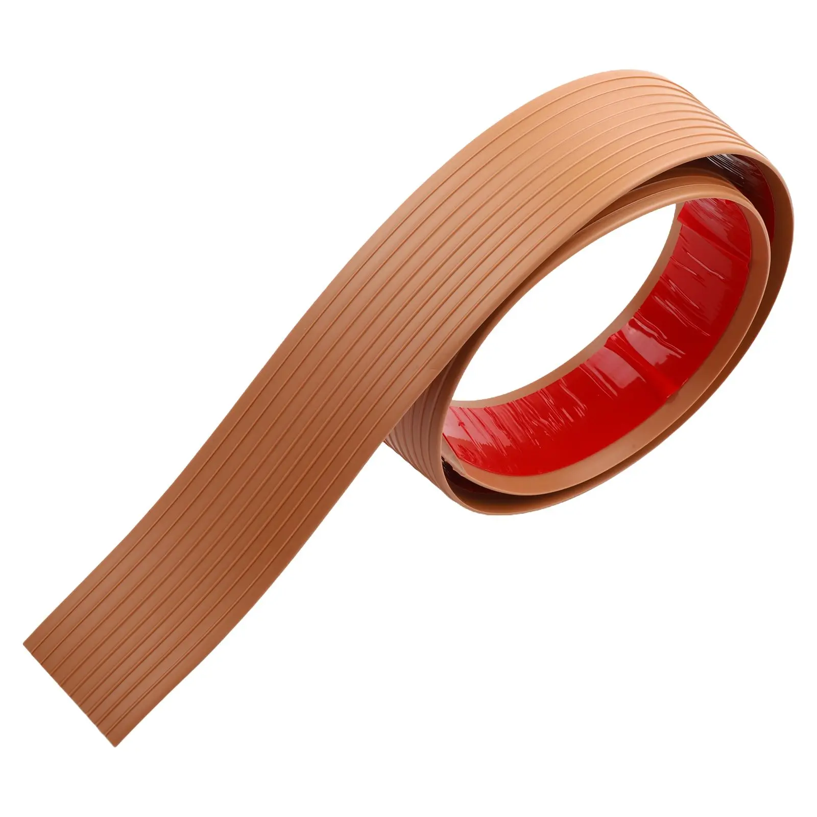Striscia di transizione per pavimento marrone scuro Rampa di transizione multisuperficie Rampa di accessori Opzioni di colore multiple Materiale in gomma robusta