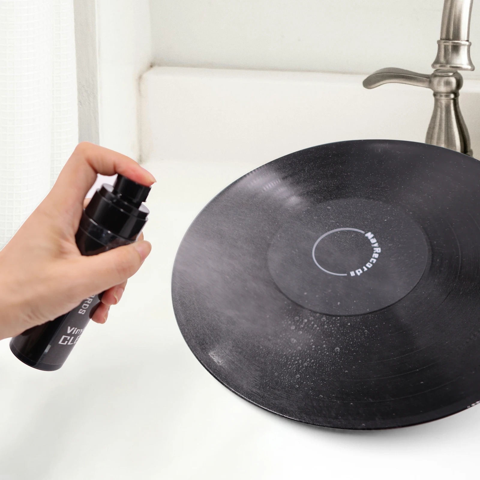 مجموعة تنظيف القرص الدوار لمشغل الفينيل ، منظف مضاد للساكنة ، مزيل الغبار ، سجل مشغل LP ، 6 ، من من من من من من من ؟