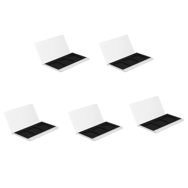 5X Aluminum Alloy Memory Card Case Card Box Holders For 3PCS SD Cards