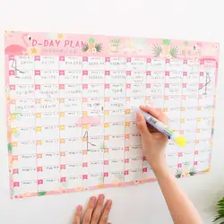 100 Day Planner 100 Day Countdown Planner Schedule Wall Hanging Calendar To Do List Agenda Schedule Check List Self-Discipline