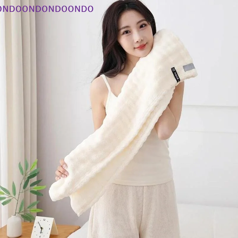 1Pcs Quick Dry Absorbent Hair Towel Cap Soft Coral Fleece Bath Wrap for Curly Hair Women Shower Hair Care