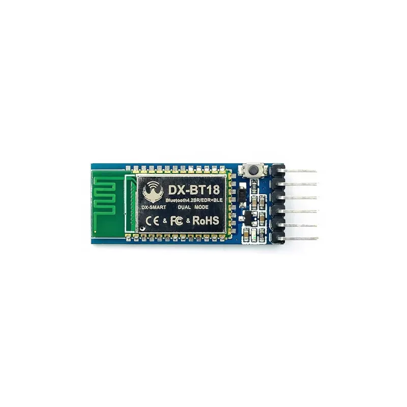 DX-BT18Bluetooth Dual-Mode ModuleSPP2.0+BLE4.0Serial Pass-through CompatibilityHC-05 06 Base Plate