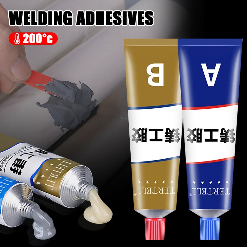 

AB Sealant Metal Repair Adhesive Strong Caster Glue Cold Welding Glue High Strength Bonding Sealant Industrial Repair Agent