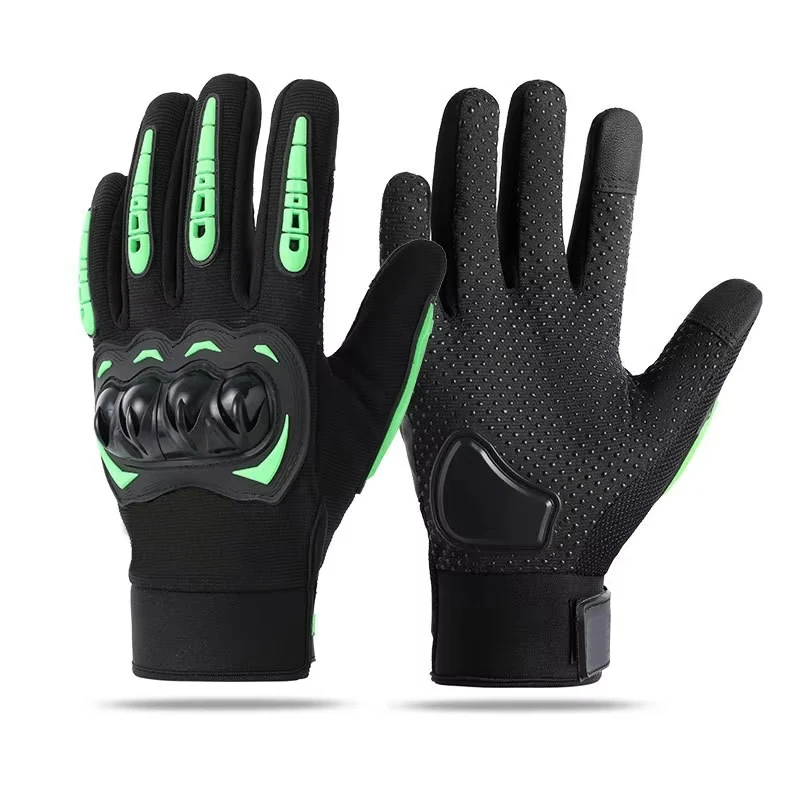 

Touchscreen Motorcycle Gloves Men's Outdoor Climbing Riding Anti-fall Hardshell Protective Long Finger Anti-slip Rider Equipment