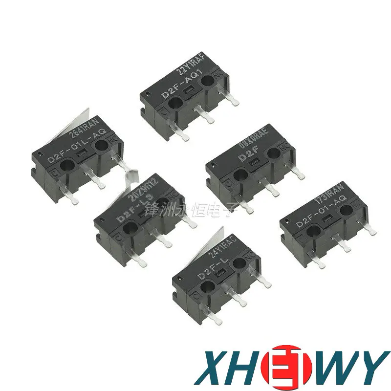 Microinterruptor de ratón Original D2F-L 01FL D2FC-F-7N 10M 20M de 3-7 L3 D2F-01F D2F-01-D3 D2F-01F-T D2F-5L D2FC-F-7N D2FC-F-K D2F-F