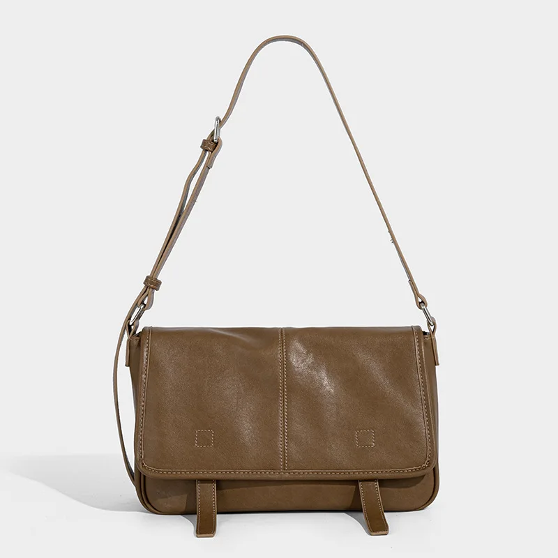

Jonlily Women PU Leather Shoulder Bag Female Crossbody Messenger Bag Handbag Totes Casual Daybag Commuter Bag Purse -KG1945