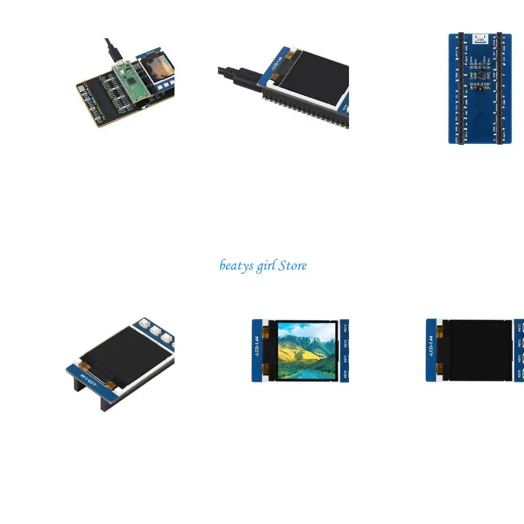 

C7AB 1.44inch LCD Display Module 65K Color Screen 128×128 SPI 1.44inch Display Screen