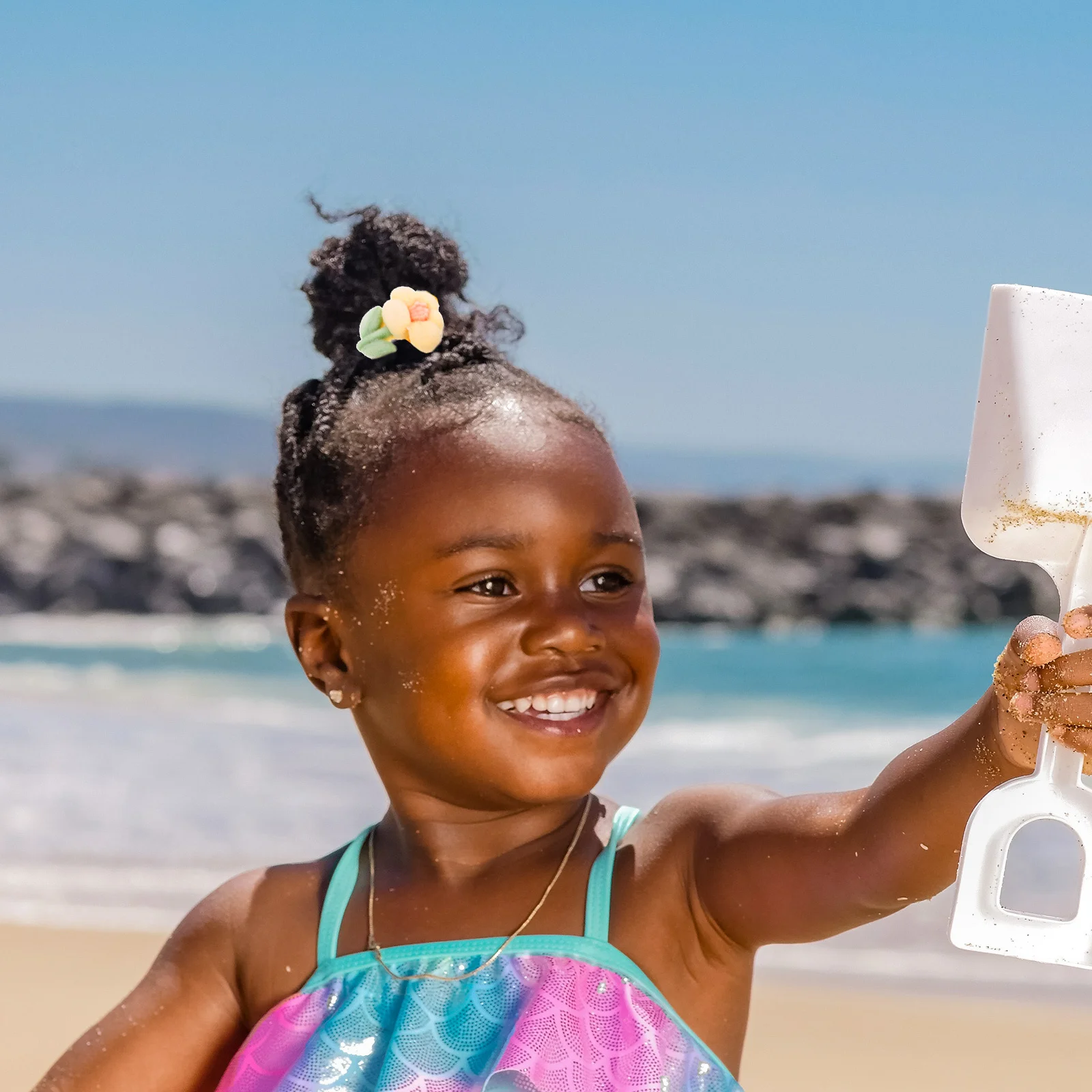 

20Pcs 's Hair Accessories Elastic Hair Ropes Cute Bowknot Flower Clips for Party Daily Wear Photo Props