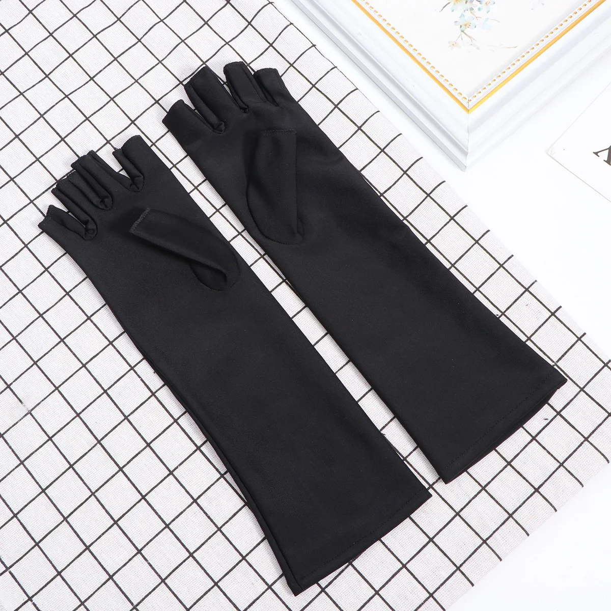 

1Pair 27Cm Sun Protection Arm Sleeves Breathable Cooling Stretchy For Outdoor Sports Golf Fishing Jogging Climbing