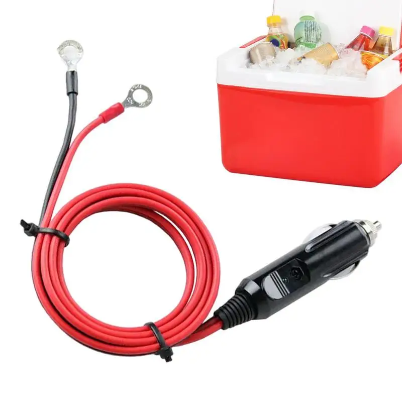 Car Charging Power Cord 50cm Flexible Lighting Extension Line Lighter Adapter Power Supply Cable 12-24V Extension Cord Plug For