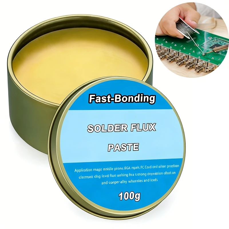 

30/100g Rosin-Based Easy Soldering Paste For Iron Welding Soldering Flux For Electronics Circuit Boards Copper Electrical Wire