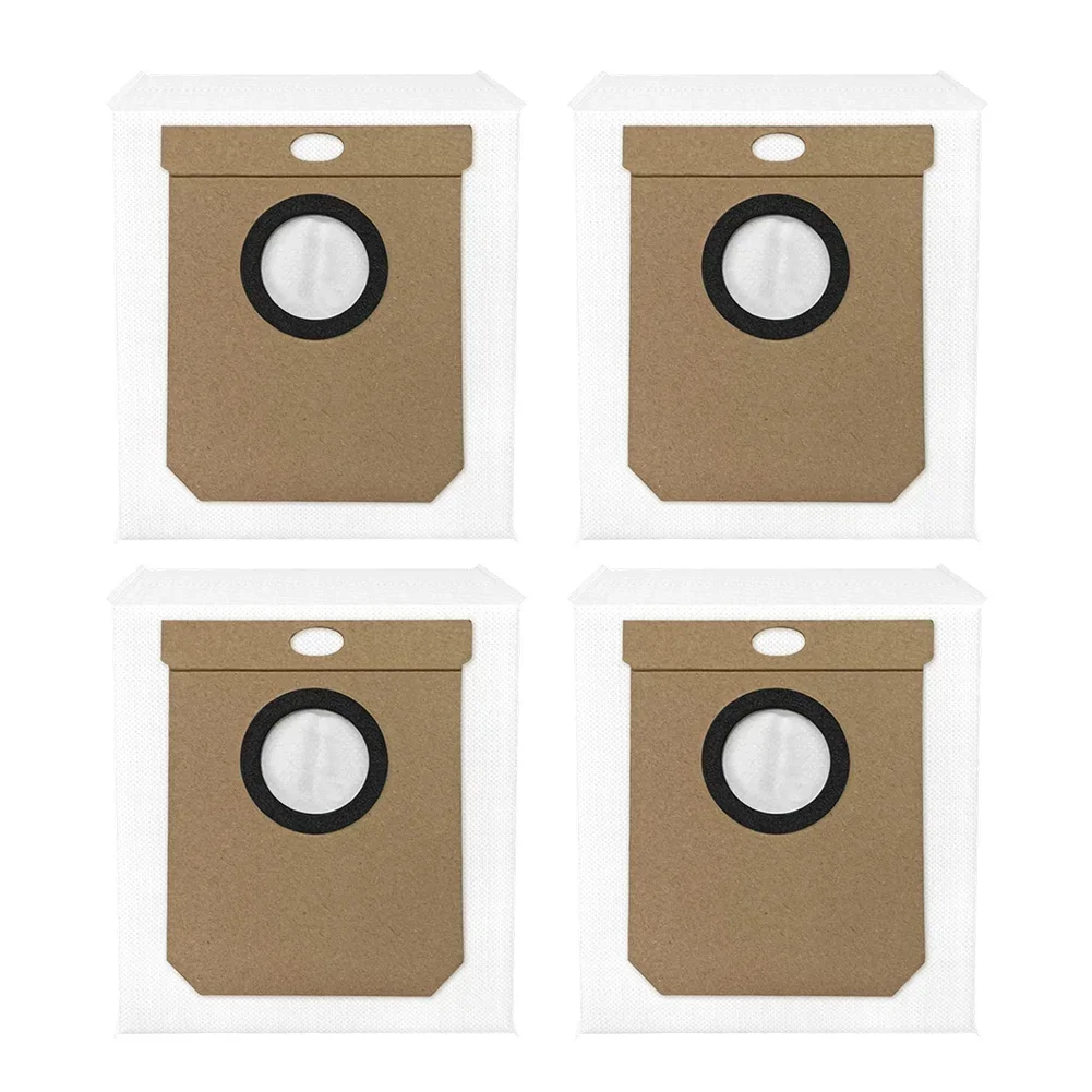 4/10pcs Vacuum Cleaner Bag Non-woven Fabric Dust Bag Filter Bag  For Deerma DEM-X70 / DEM-S30 Stations Collector