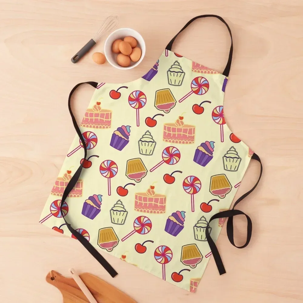 

Cupcake Apron Waterproof women Men's Kitchen japanese style Apron