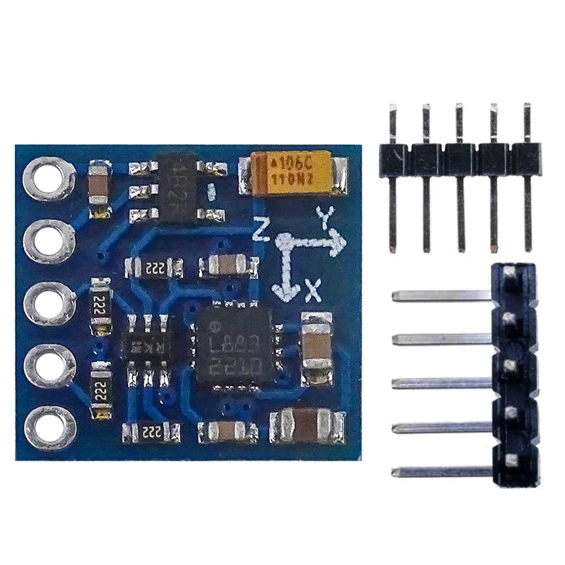 GY-271 QMC5883L 3V-5V Three 3 Triple Axis Magnetic Field Compass Magnetometer Sensor Module For Arduino IIC Board