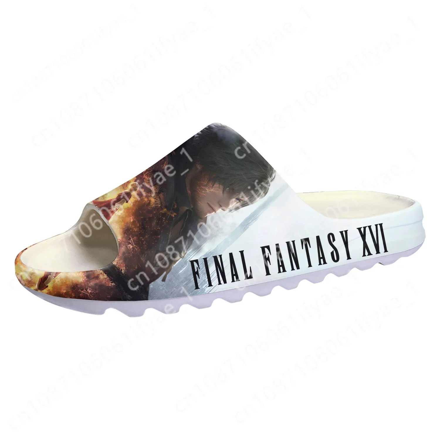 

2023 Final Fantasy 16 Soft Sole Sllipers Cartoon Game Mens Womens Teenager Fashion Home Clogs Custom Water Shoes on Shit Sandals