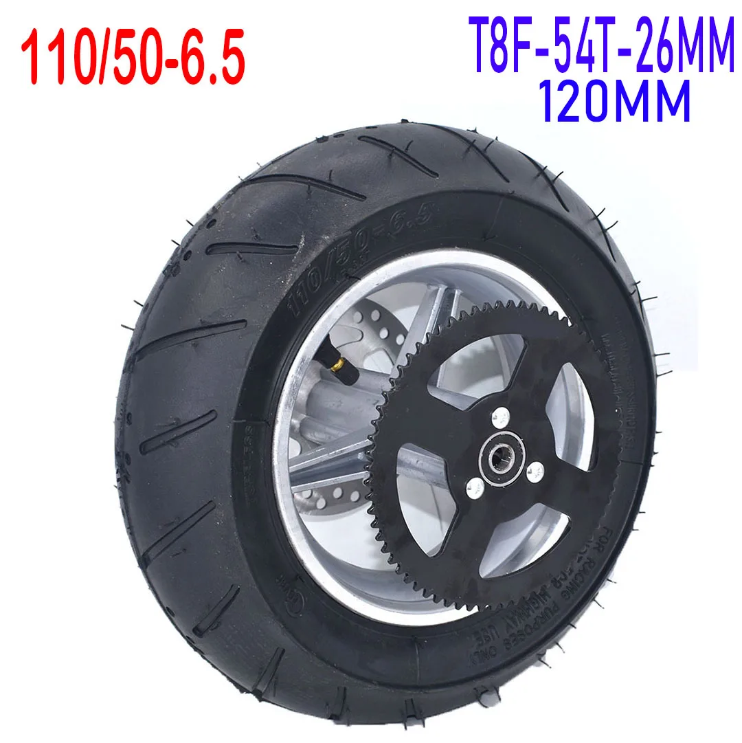 110/50-6.5 Rear Wheel Pocket Bike Good Quality Tyre With Tube
