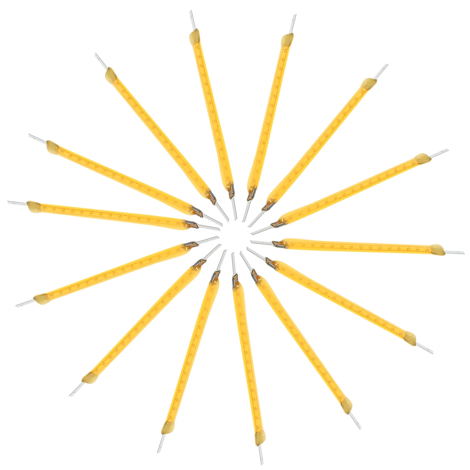 

20pcs Warm Light Filament Led Bulb Replacement Strong Abrasion Resistant Bright Clear Lighting For Home Wall Sconce Fixture Lamp