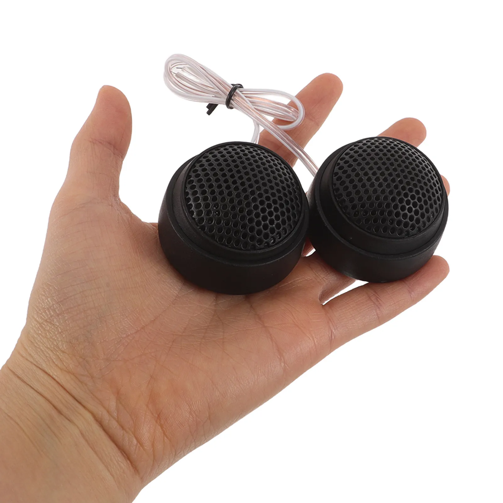 

1 Pair Car Audio Tweeters 300W Dome Speaker For Vehicle Audio Upgrade Piezo Tweeter Car Stereo Component Repair Tool