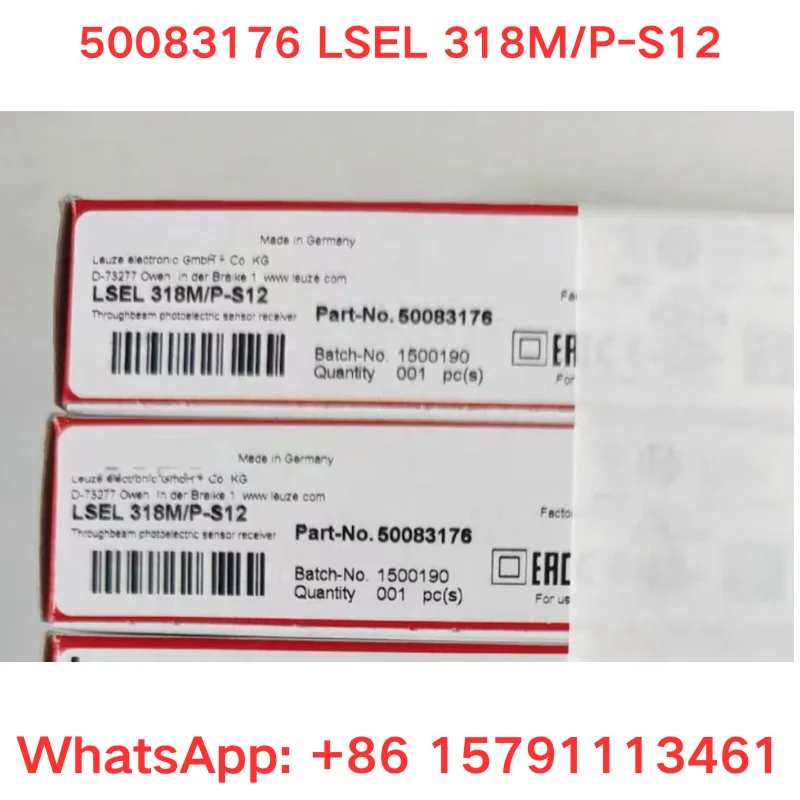

New photoelectric sensor 50083176 LSEL 318M/P-S12 for fast shipping