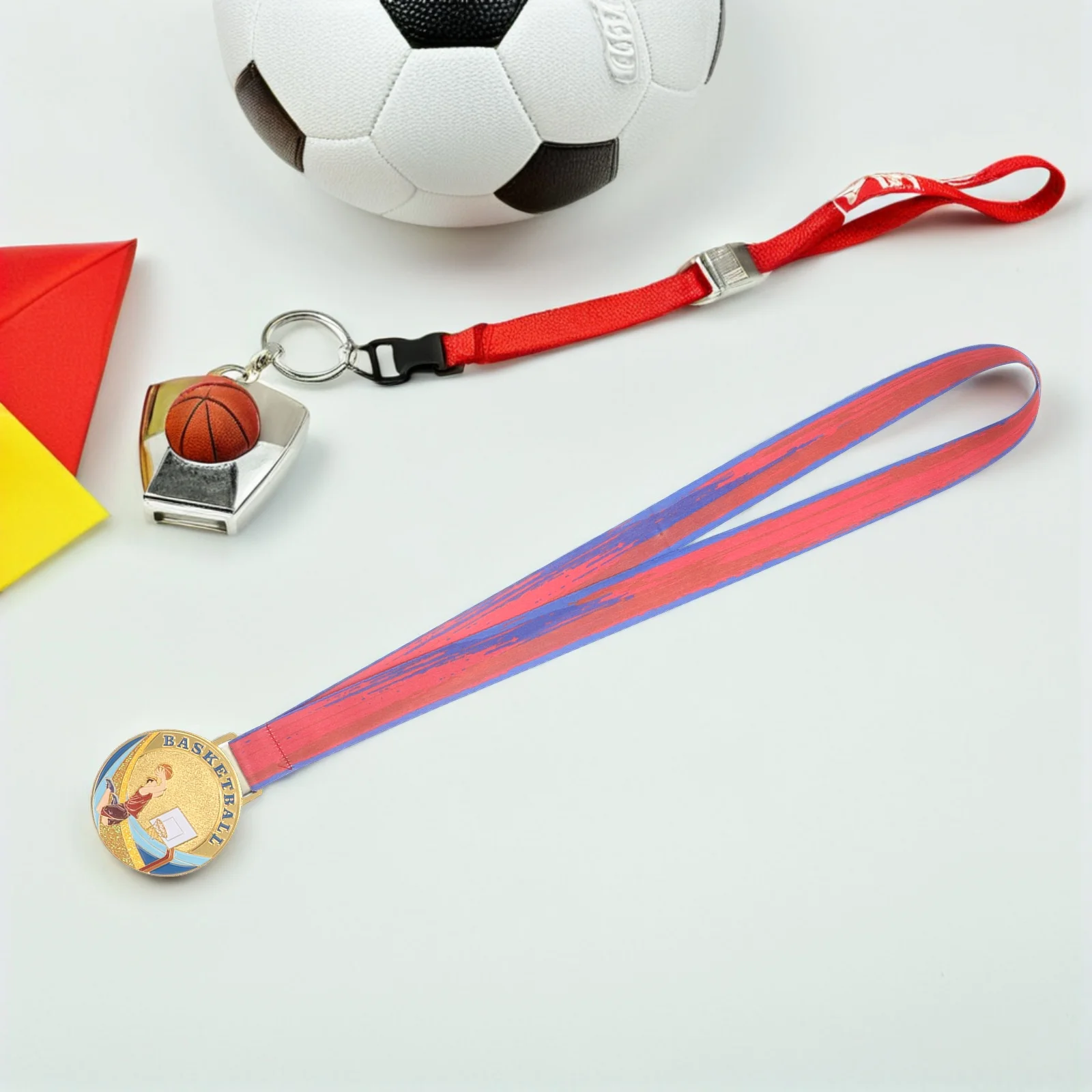 Basketball Medals Metal Gold Custom Trophy Awards Lightweight Durable Elegant Commemorative Athletic